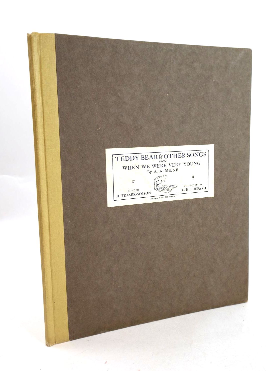 Photo of TEDDY BEAR AND OTHER SONGS FROM WHEN WE WERE VERY YOUNG- Stock Number: 1209007