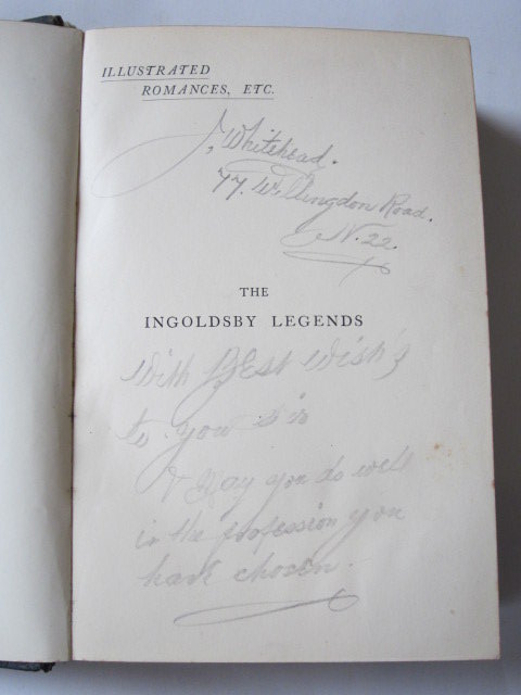 Photo of THE INGOLDSBY LEGENDS written by Ingoldsby, Thomas illustrated by Rackham, Arthur published by J.M. Dent & Co. (STOCK CODE: 1305999)  for sale by Stella & Rose's Books