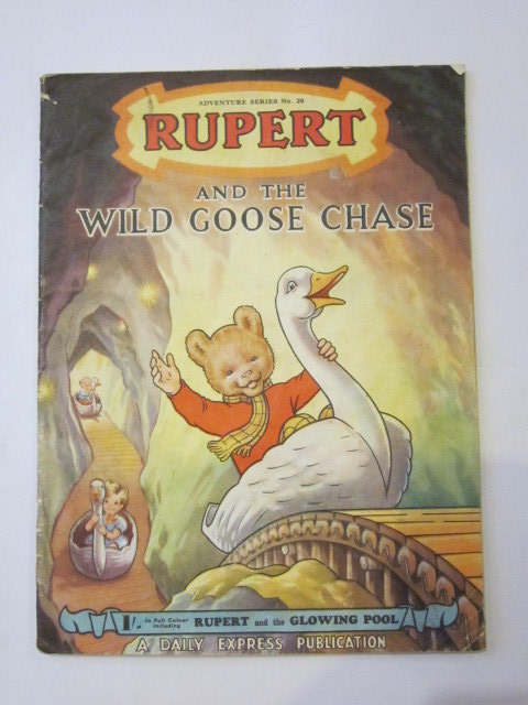 Photo of RUPERT ADVENTURE SERIES No. 20 - RUPERT AND THE WILD GOOSE CHASE written by Bestall, Alfred illustrated by Bestall, Alfred published by Daily Express (STOCK CODE: 1306447)  for sale by Stella & Rose's Books