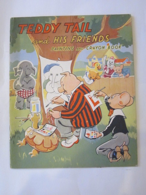Photo of TEDDY TAIL AND HIS FRIENDS PAINTING AND CRAYON BOOK published by Juvenile Productions Ltd. (STOCK CODE: 1307188)  for sale by Stella & Rose's Books