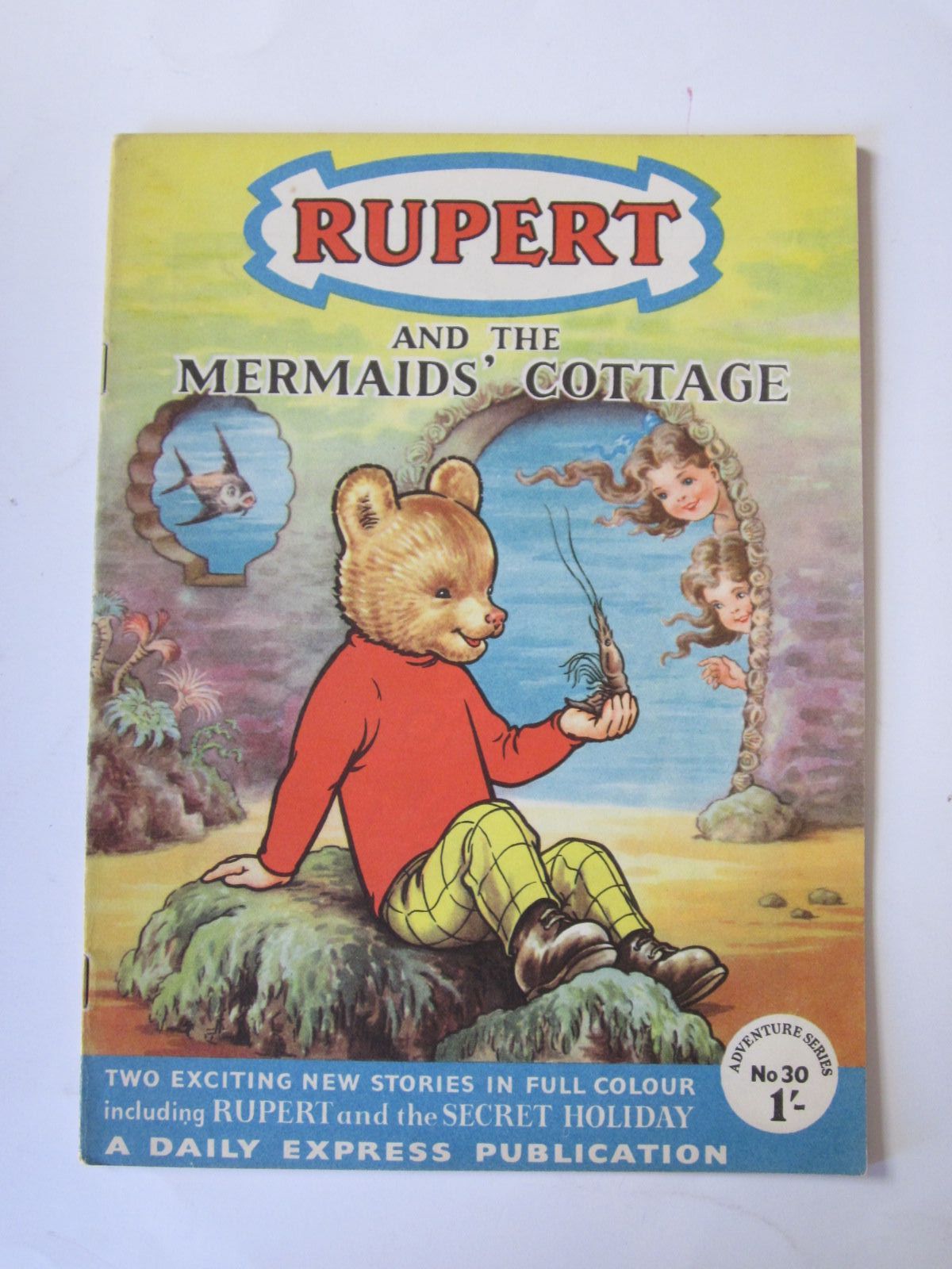 Photo of RUPERT ADVENTURE SERIES No. 30 - RUPERT AND THE MERMAIDS' COTTAGE written by Bestall, Alfred published by Daily Express (STOCK CODE: 1308486)  for sale by Stella & Rose's Books