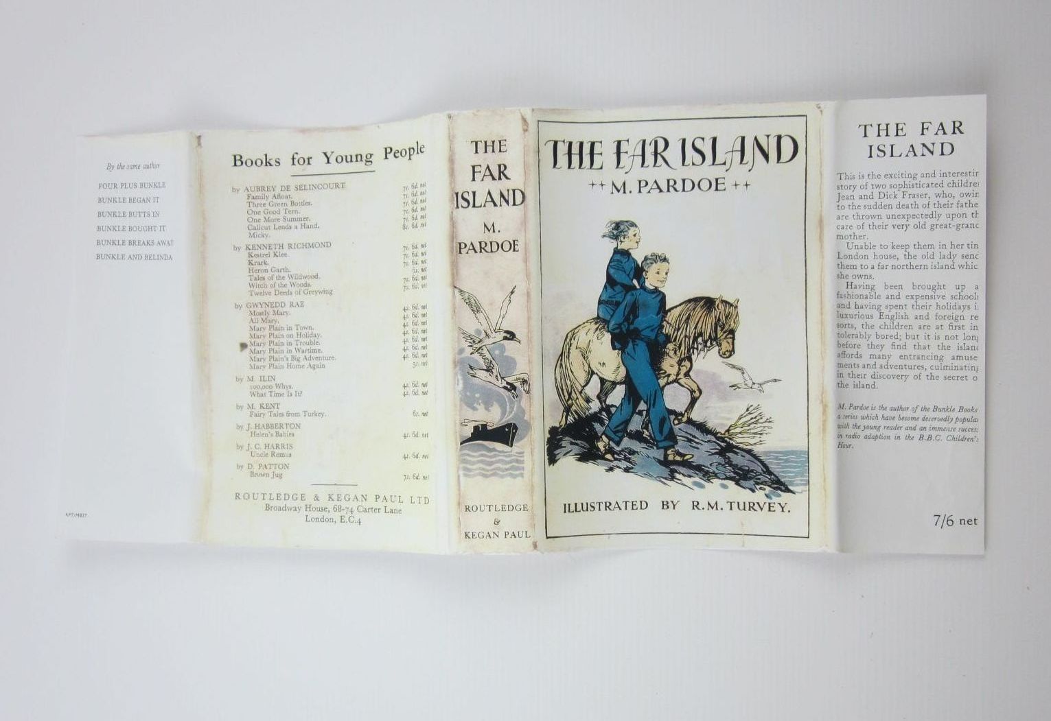 Photo of THE FAR ISLAND written by Pardoe, M. illustrated by Turvey, R. published by George Routledge & Sons Ltd. (STOCK CODE: 1309281)  for sale by Stella & Rose's Books