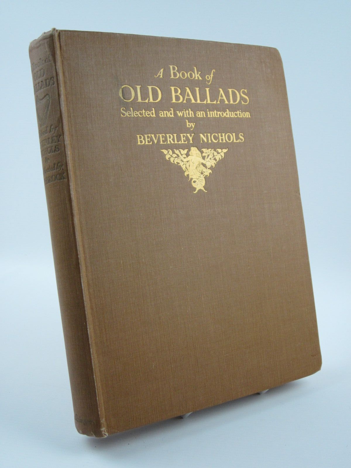 Photo of A BOOK OF OLD BALLADS written by Nichols, Beverley illustrated by Brock, H.M. published by Hutchinson &amp; Co. Ltd (STOCK CODE: 1309709)  for sale by Stella & Rose's Books
