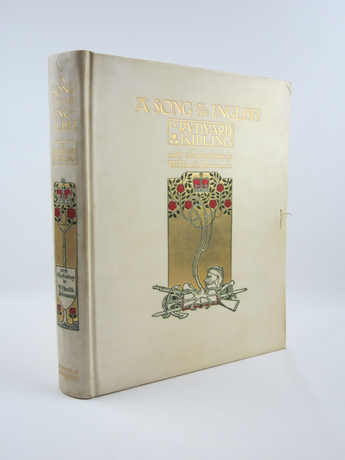 Photo of A SONG OF THE ENGLISH written by Kipling, Rudyard illustrated by Robinson, W. Heath published by Hodder &amp; Stoughton (STOCK CODE: 1309776)  for sale by Stella & Rose's Books