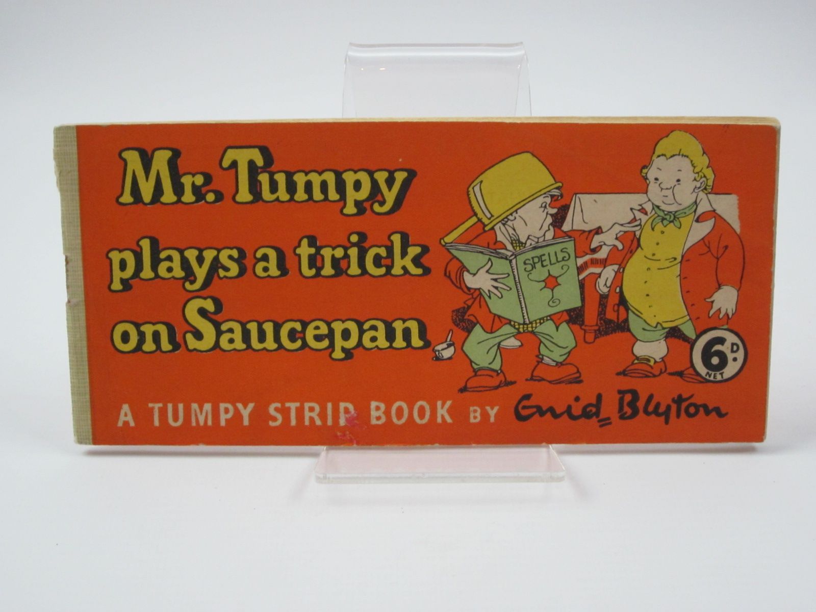 Photo of MR. TUMPY PLAYS A TRICK ON SAUCEPAN written by Blyton, Enid illustrated by Wheeler, Dorothy M. published by Sampson Low (STOCK CODE: 1309817)  for sale by Stella & Rose's Books