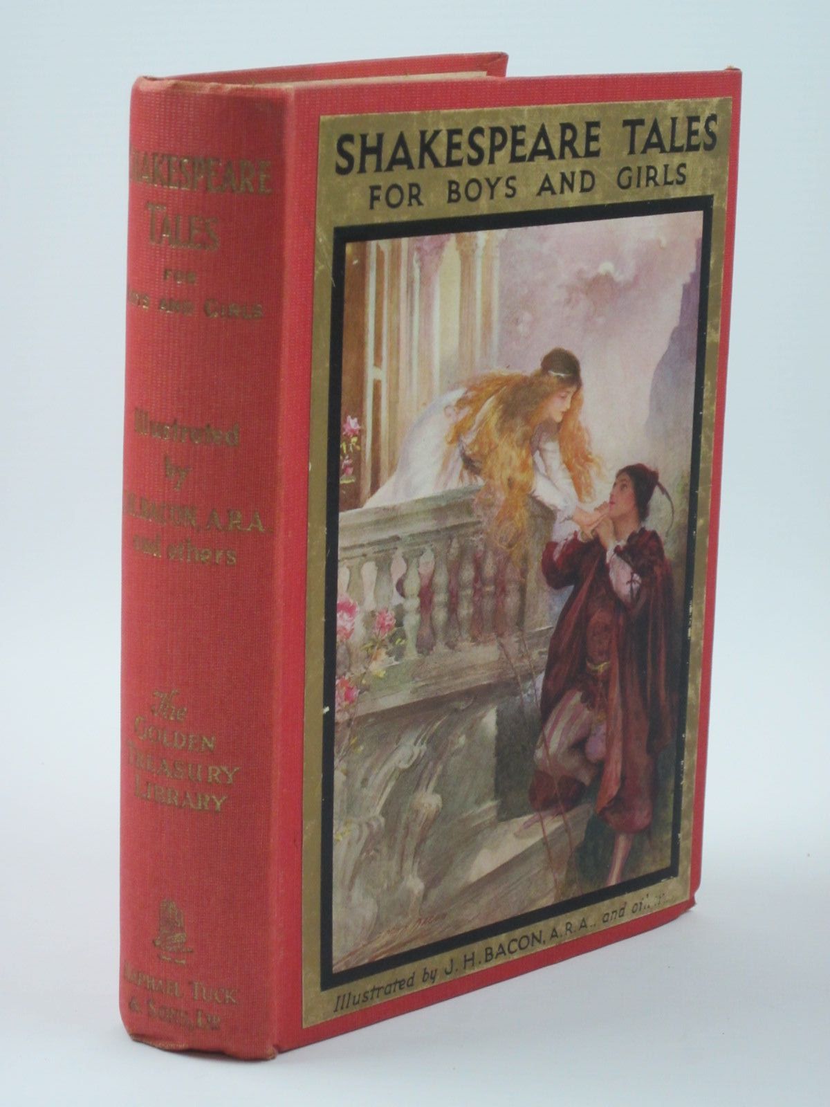 Photo of SHAKESPEARE TALES FOR BOYS AND GIRLS and WHEN SHAKESPEARE WAS A BOY written by Furnivall, F.J. Shakespeare, William illustrated by Bacon, John H.F. et al., published by Raphael Tuck &amp; Sons Ltd. (STOCK CODE: 1309876)  for sale by Stella & Rose's Books