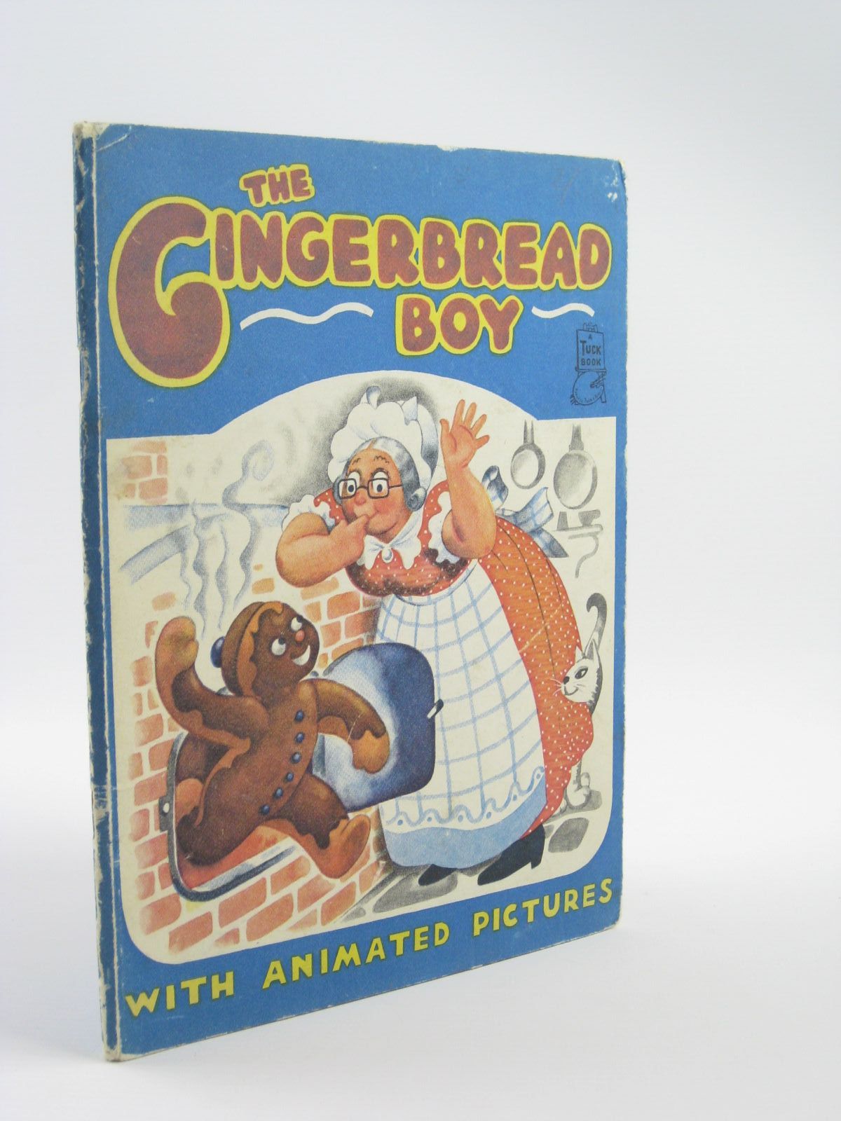 Photo of THE GINGERBREAD BOY WITH ANIMATED PICTURES illustrated by Wehr, Julian published by Raphael Tuck & Sons Ltd. (STOCK CODE: 1310402)  for sale by Stella & Rose's Books