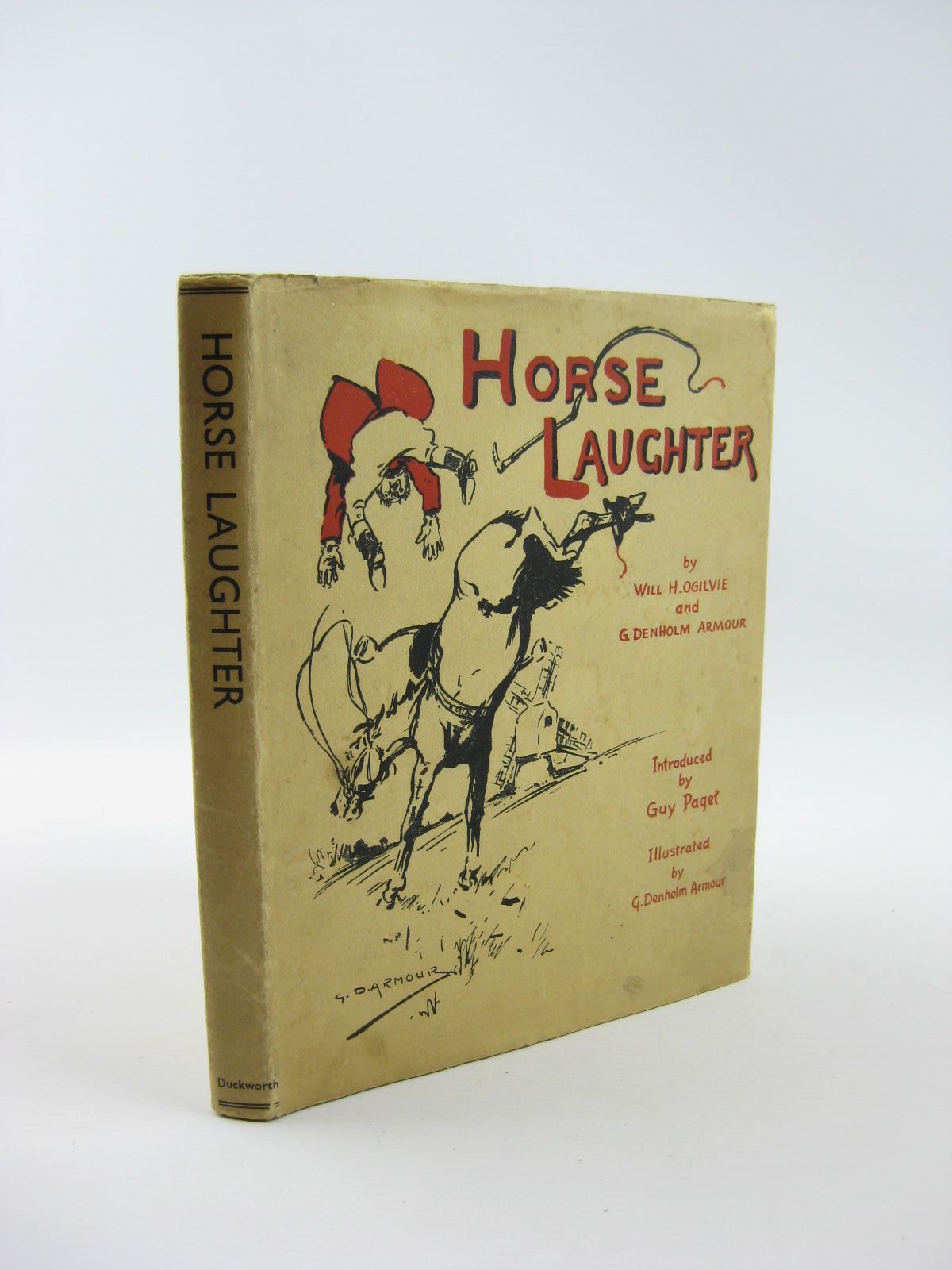Photo of HORSE LAUGHTER written by Ogilvie, Will H. Armour, George Denholm Paget, Guy illustrated by Armour, G. Denholm published by Duckworth (STOCK CODE: 1310801)  for sale by Stella & Rose's Books