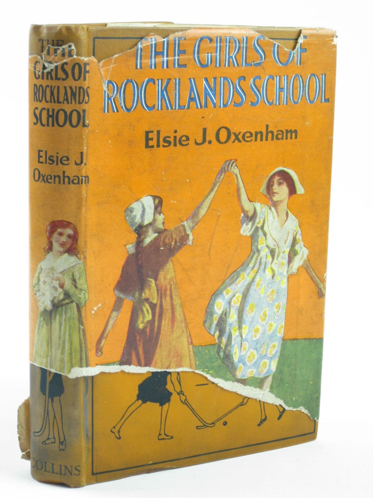 Photo of THE GIRLS OF ROCKLANDS SCHOOL written by Oxenham, Elsie J. illustrated by Wood, Elsie Anna published by Collins Clear-Type Press (STOCK CODE: 1311116)  for sale by Stella & Rose's Books