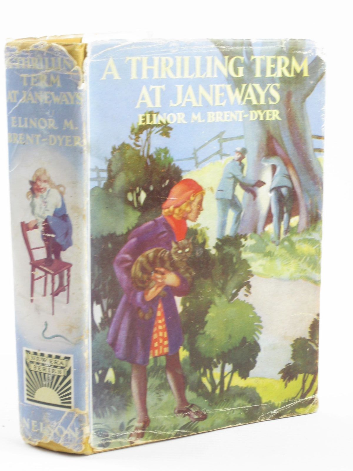 Photo of A THRILLING TERM AT JANEWAYS written by Brent-Dyer, Elinor M. illustrated by Anderson, Florence Mary published by Thomas Nelson and Sons Ltd. (STOCK CODE: 1311117)  for sale by Stella & Rose's Books