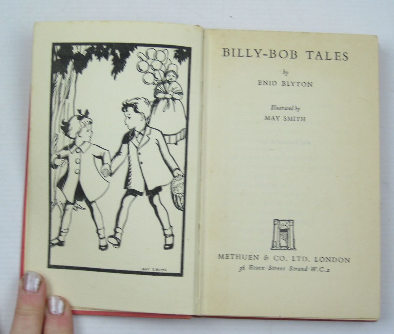Photo of BILLY-BOB TALES written by Blyton, Enid illustrated by Smith, May published by Methuen & Co. Ltd. (STOCK CODE: 1311995)  for sale by Stella & Rose's Books