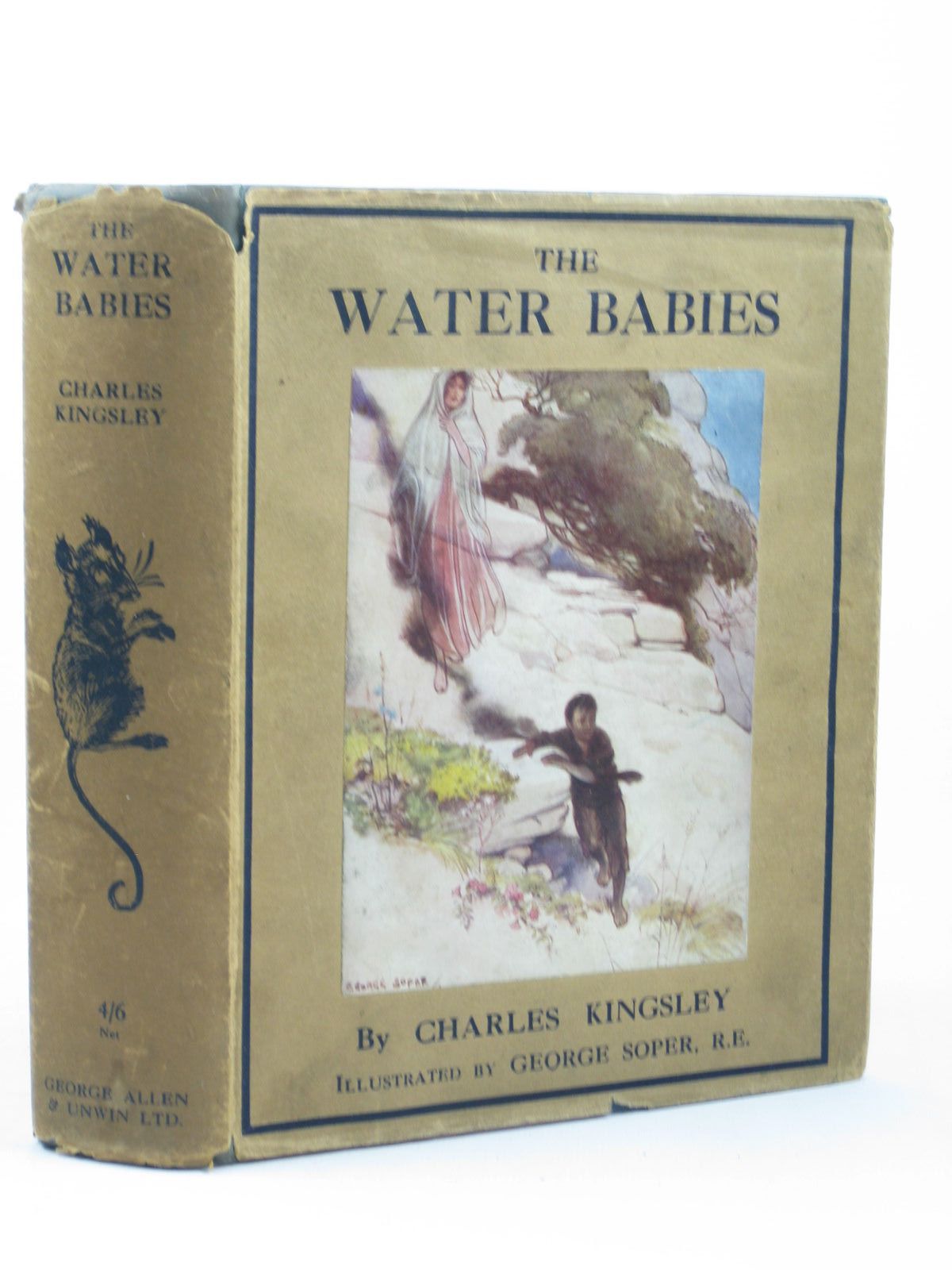 Photo of THE WATER BABIES written by Kingsley, Charles illustrated by Soper, George published by George Allen &amp; Unwin Ltd. (STOCK CODE: 1312452)  for sale by Stella & Rose's Books