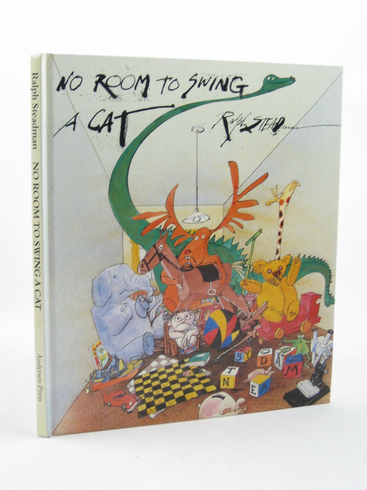 Photo of NO ROOM TO SWING A CAT written by Steadman, Ralph illustrated by Steadman, Ralph published by Andersen Press Ltd. (STOCK CODE: 1312693)  for sale by Stella & Rose's Books