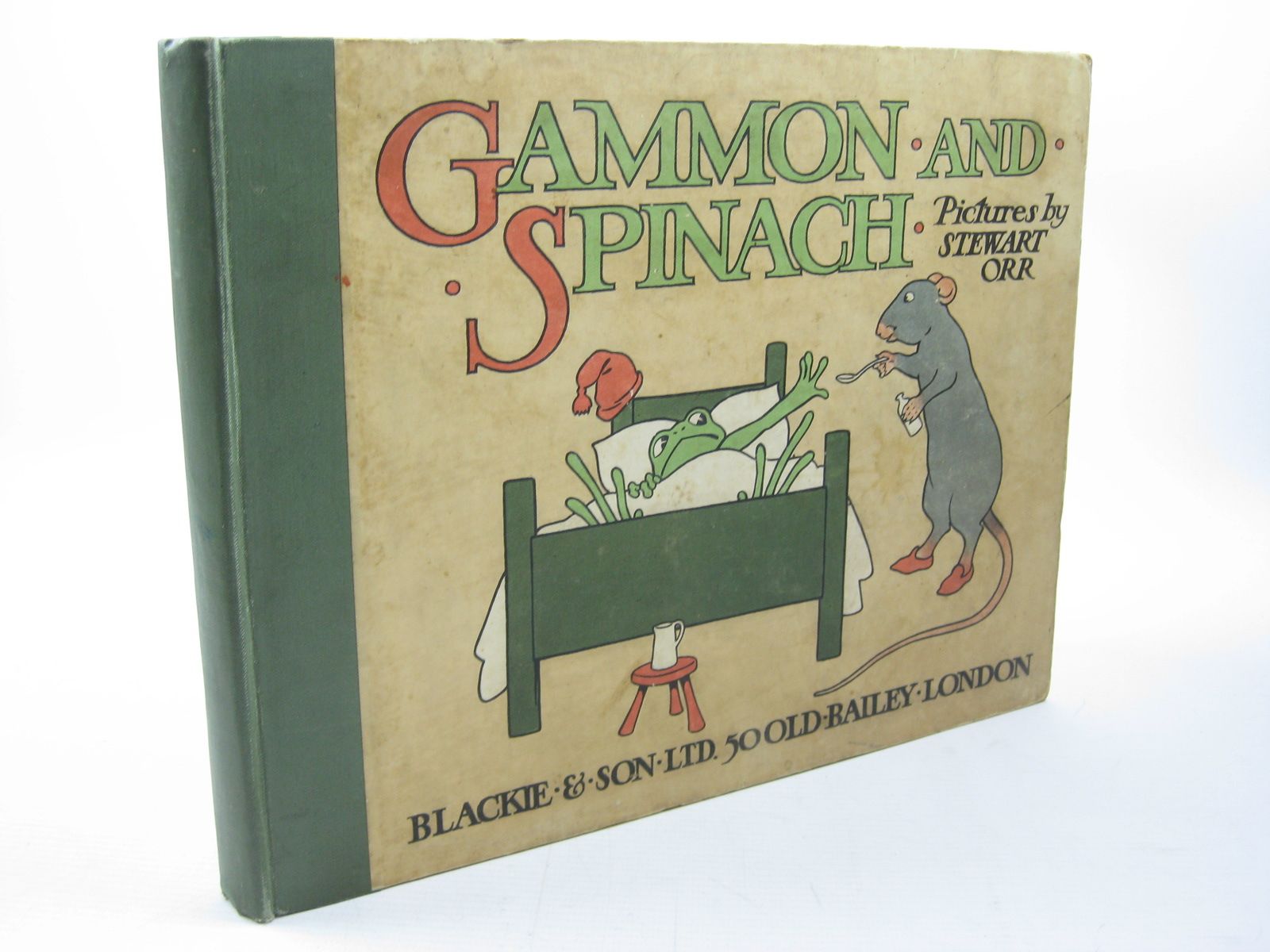 Photo of GAMMON AND SPINACH written by Brymer, John illustrated by Orr, Stewart published by Blackie & Son Ltd. (STOCK CODE: 1312737)  for sale by Stella & Rose's Books