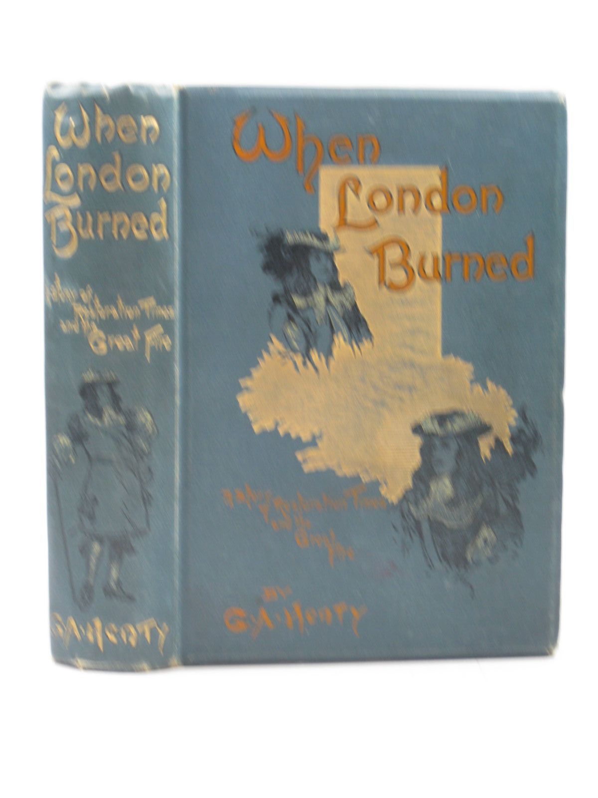 Photo of WHEN LONDON BURNED written by Henty, G.A. illustrated by Finnemore, J. published by Blackie &amp; Son Ltd. (STOCK CODE: 1312972)  for sale by Stella & Rose's Books