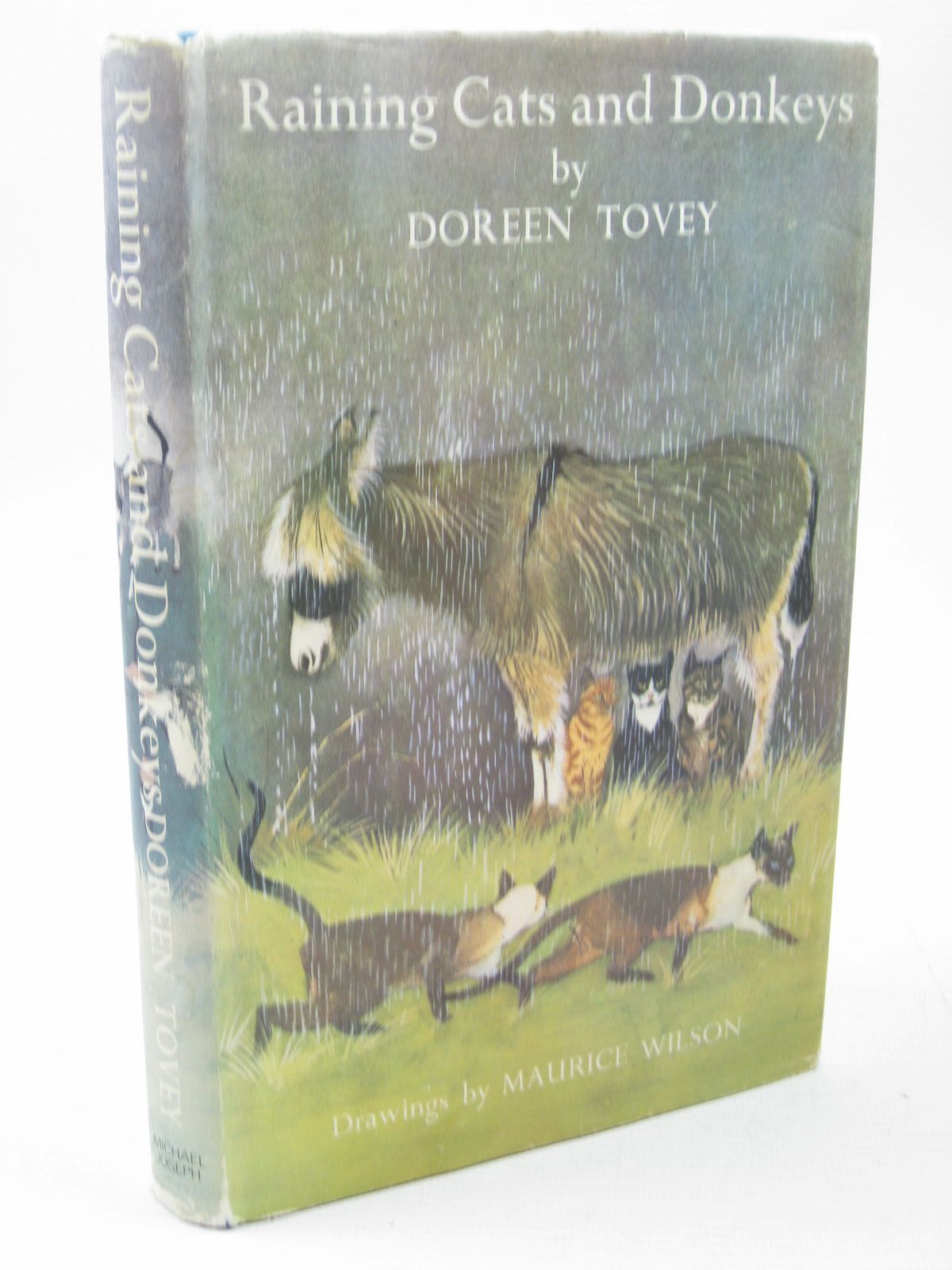 Photo of RAINING CATS AND DONKEYS written by Tovey, Doreen illustrated by Wilson, Maurice published by Michael Joseph (STOCK CODE: 1313142)  for sale by Stella & Rose's Books
