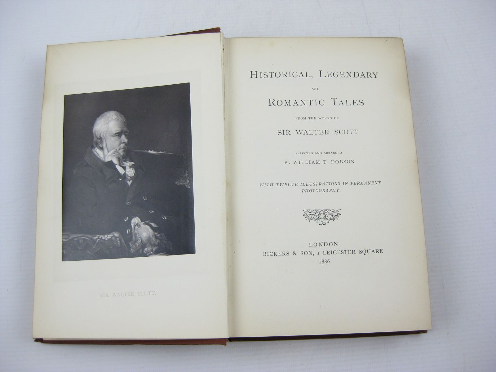 Photo of HISTORICAL, LEGENDARY AND ROMANTIC TALES written by Scott, Sir Walter published by Bickers & Son (STOCK CODE: 1313592)  for sale by Stella & Rose's Books