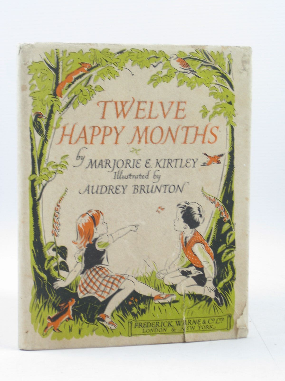 Photo of TWELVE HAPPY MONTHS written by Kirtley, Marjorie E. illustrated by Brunton, Audrey published by Frederick Warne &amp; Co Ltd. (STOCK CODE: 1314142)  for sale by Stella & Rose's Books