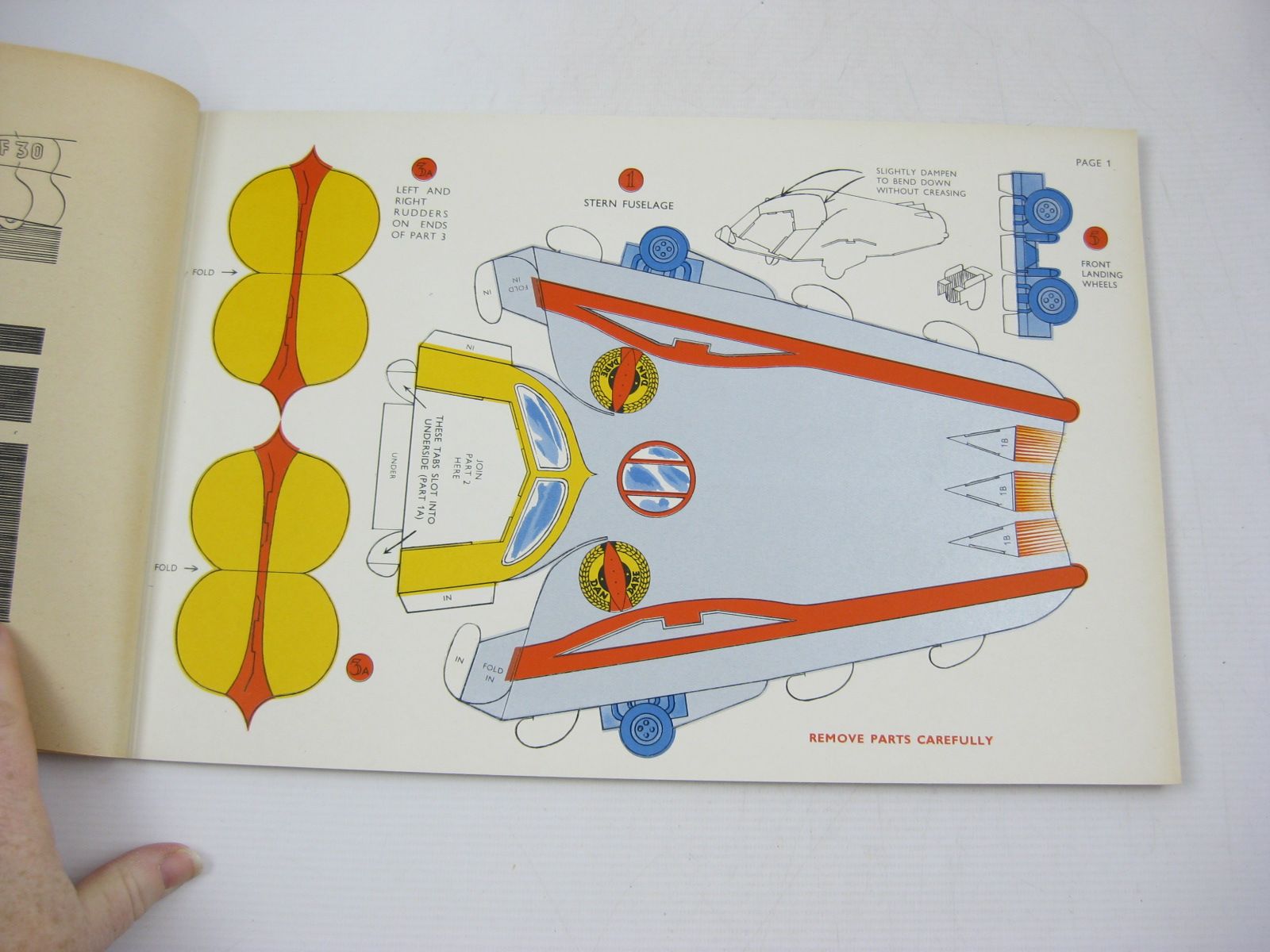 Photo of DAN DARE'S ANASTASIA JET PLANE written by Rigby, Wallis
Hampson, Frank illustrated by Hampson, Frank published by Hulton Press (STOCK CODE: 1314482)  for sale by Stella & Rose's Books