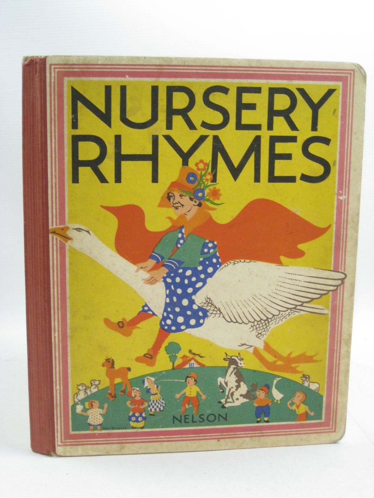 Photo of NURSERY RHYMES illustrated by Buckels, Alec published by Thomas Nelson and Sons Ltd. (STOCK CODE: 1314987)  for sale by Stella & Rose's Books