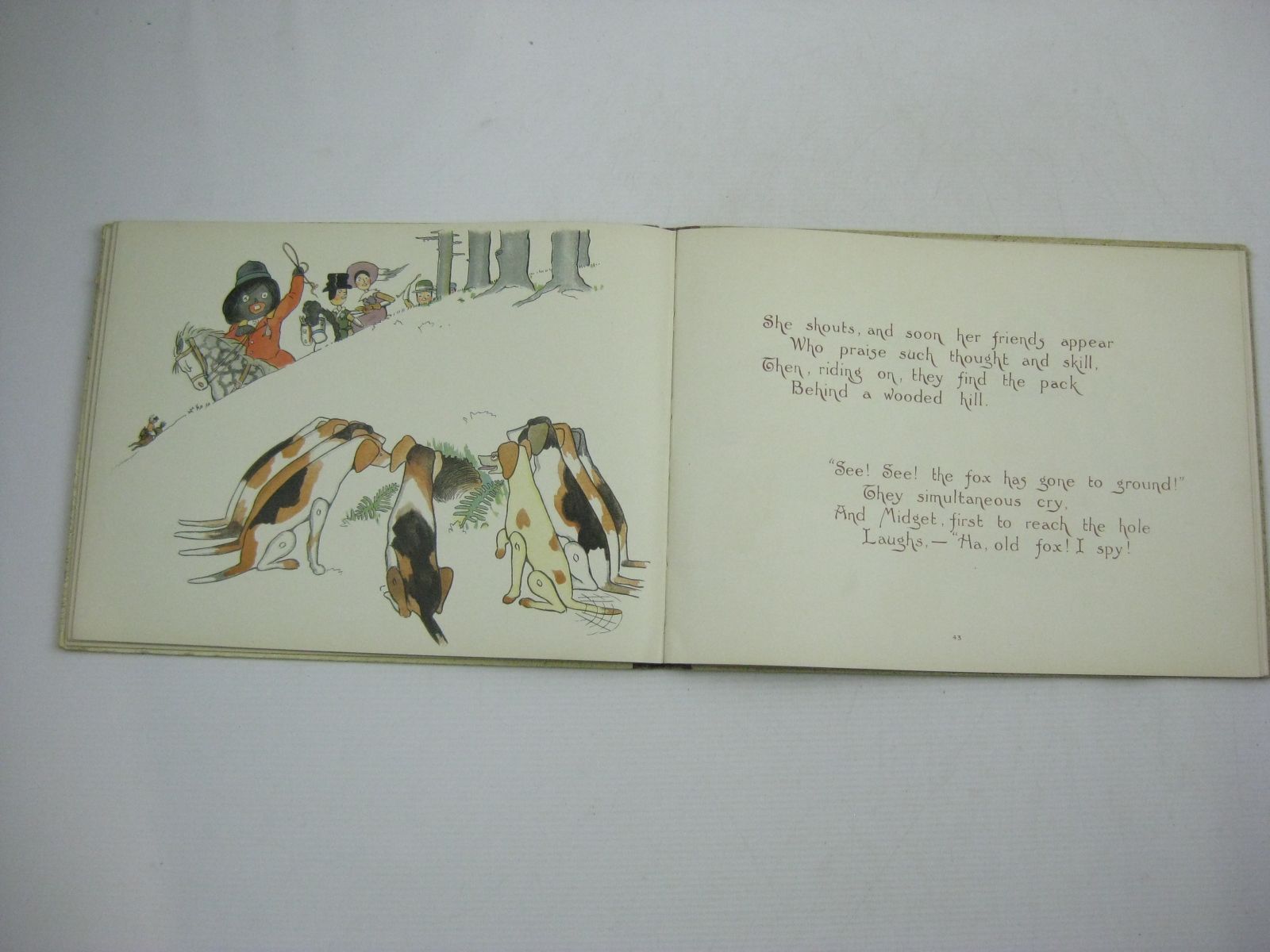 Photo of THE GOLLIWOGG'S FOX-HUNT written by Upton, Bertha illustrated by Upton, Florence published by Longmans, Green & Co. (STOCK CODE: 1315017)  for sale by Stella & Rose's Books