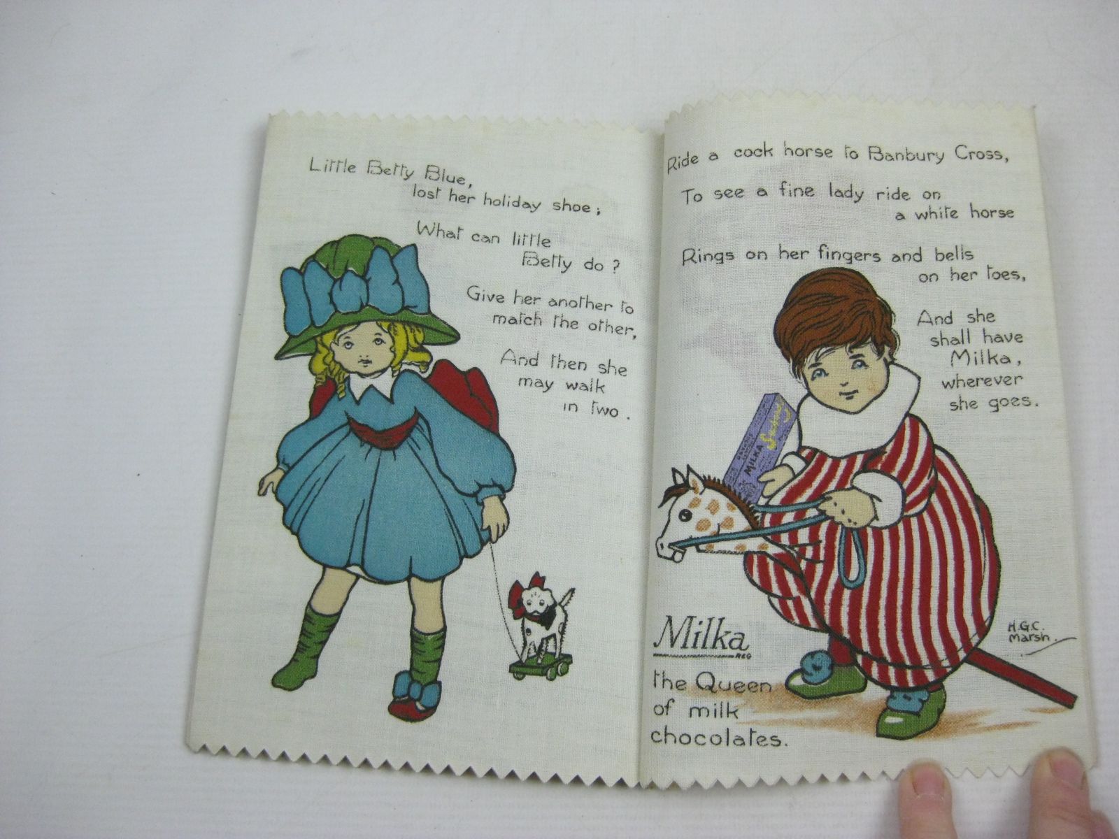 Photo of NURSERY RHYME RAG BOOK illustrated by Marsh, H.G.C.
Taylor, Gertrude E.
et al., published by Dean's Rag Book Co. Ltd. (STOCK CODE: 1315078)  for sale by Stella & Rose's Books