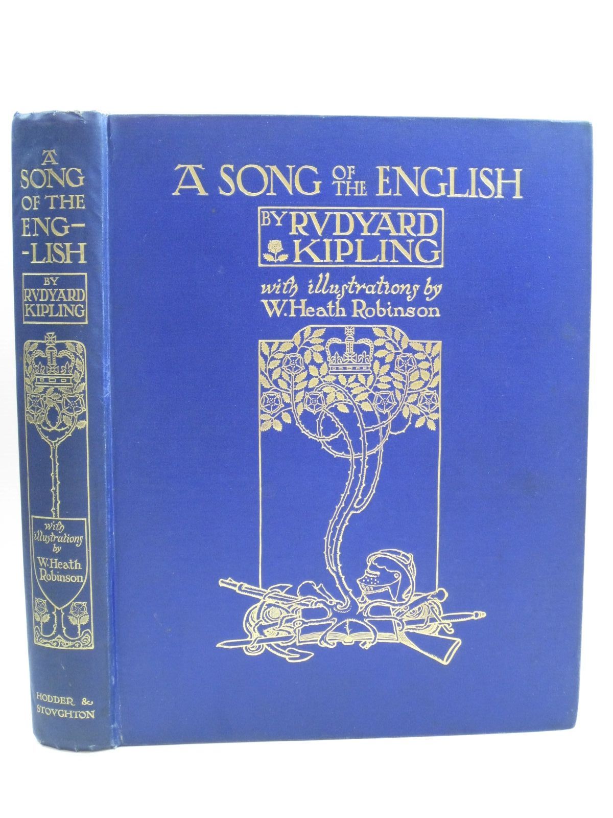 Photo of A SONG OF THE ENGLISH written by Kipling, Rudyard illustrated by Robinson, W. Heath published by Hodder &amp; Stoughton (STOCK CODE: 1315250)  for sale by Stella & Rose's Books