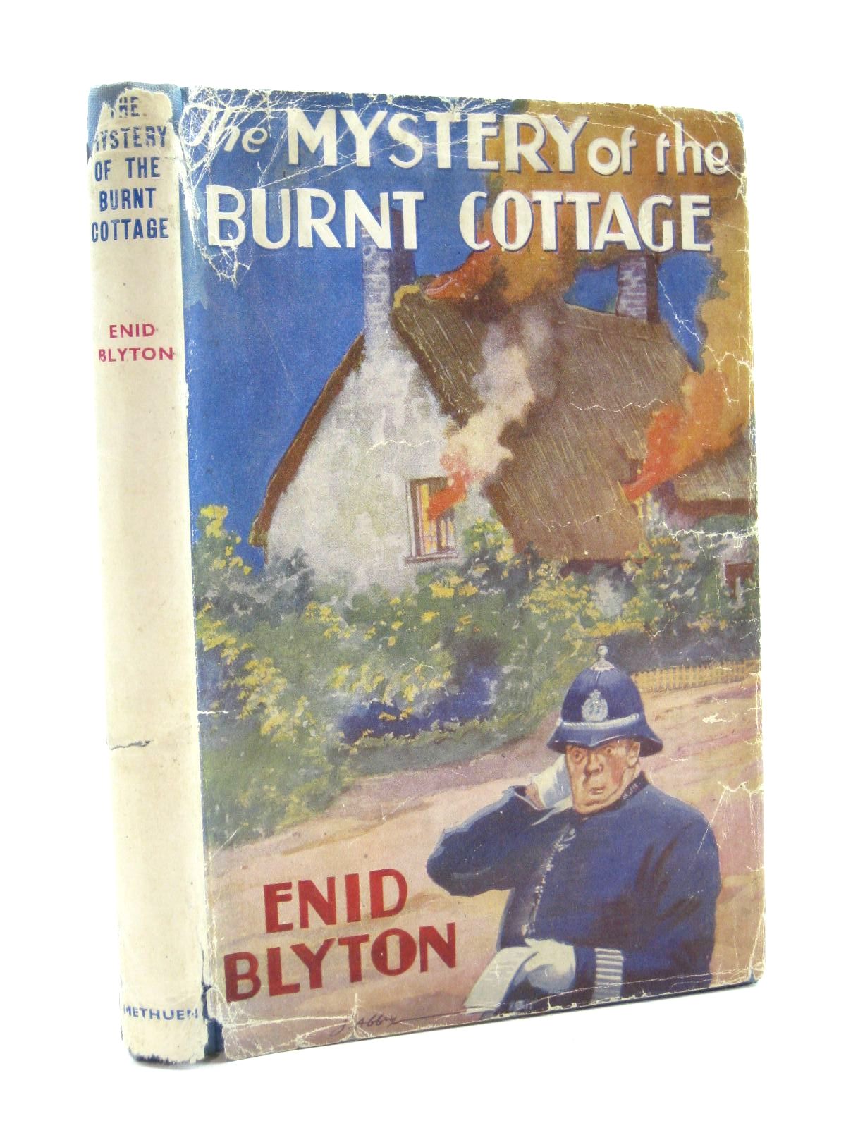 Photo of THE MYSTERY OF THE BURNT COTTAGE written by Blyton, Enid illustrated by Abbey, J. published by Methuen & Co. Ltd. (STOCK CODE: 1315317)  for sale by Stella & Rose's Books