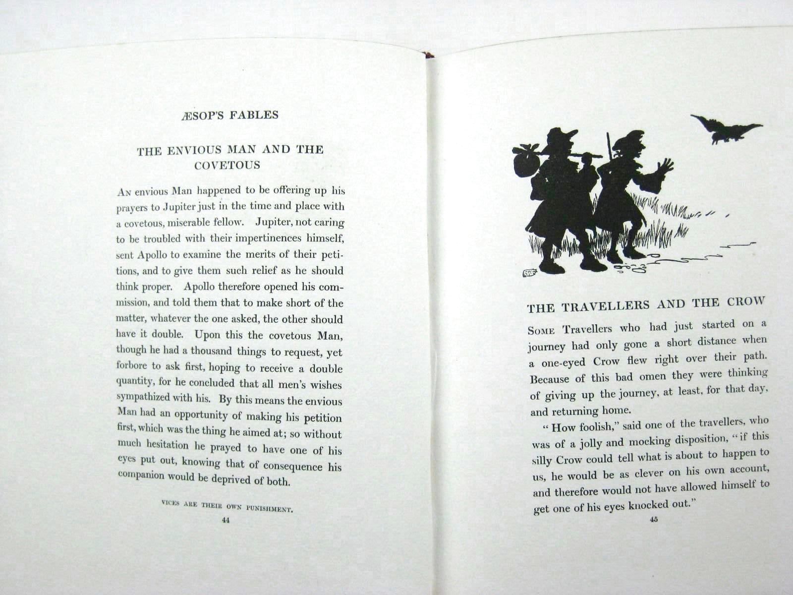Photo of AESOP'S FABLES written by Aesop, illustrated by Folkard, Charles published by Adam & Charles Black (STOCK CODE: 1315584)  for sale by Stella & Rose's Books
