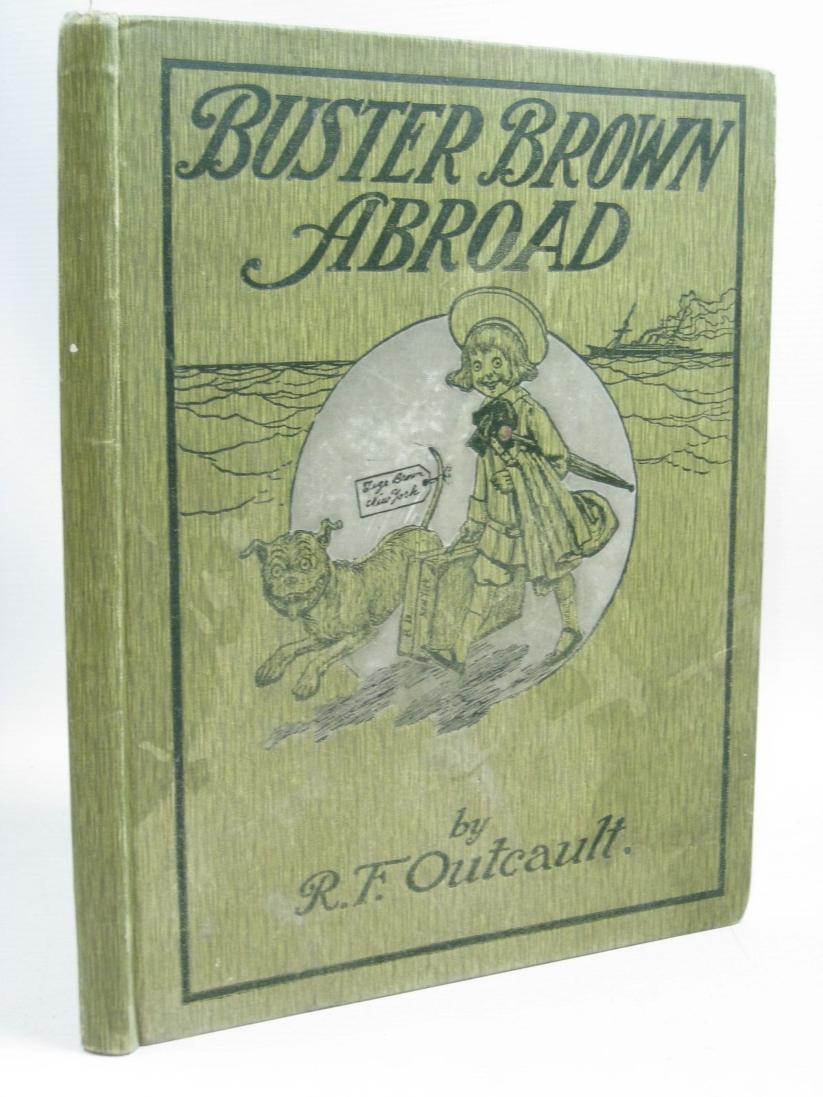 Photo of BUSTER BROWN ABROAD written by Outcault, R.F. illustrated by Outcault, R.F. published by W. &amp; R. Chambers Limited (STOCK CODE: 1315798)  for sale by Stella & Rose's Books