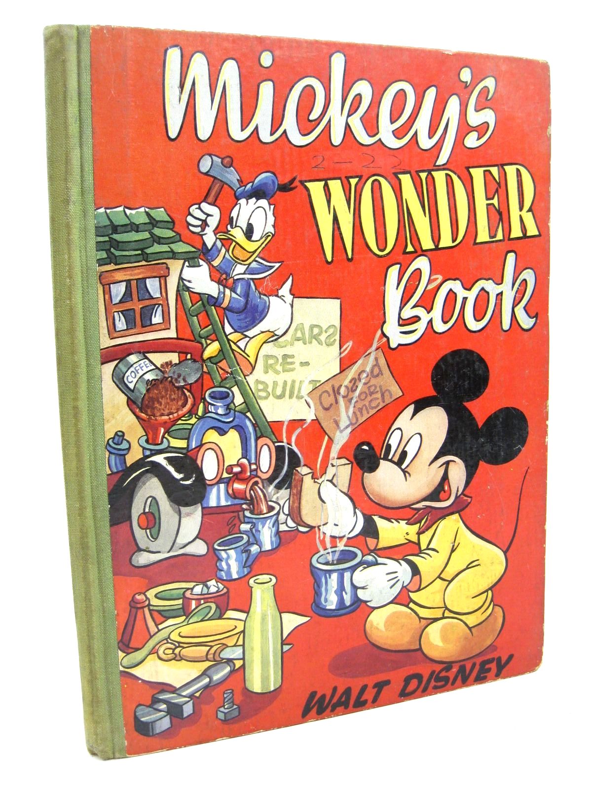 Photo of MICKEY'S WONDER BOOK written by Disney, Walt illustrated by Disney, Walt published by Collins (STOCK CODE: 1316322)  for sale by Stella & Rose's Books