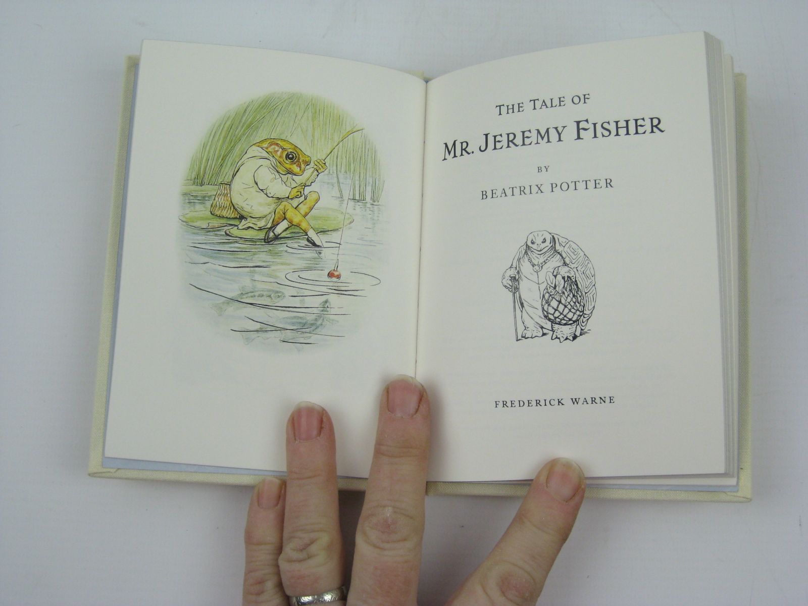Photo of THE TALE OF MR. JEREMY FISHER written by Potter, Beatrix illustrated by Potter, Beatrix published by Frederick Warne, The Penguin Group (STOCK CODE: 1316349)  for sale by Stella & Rose's Books