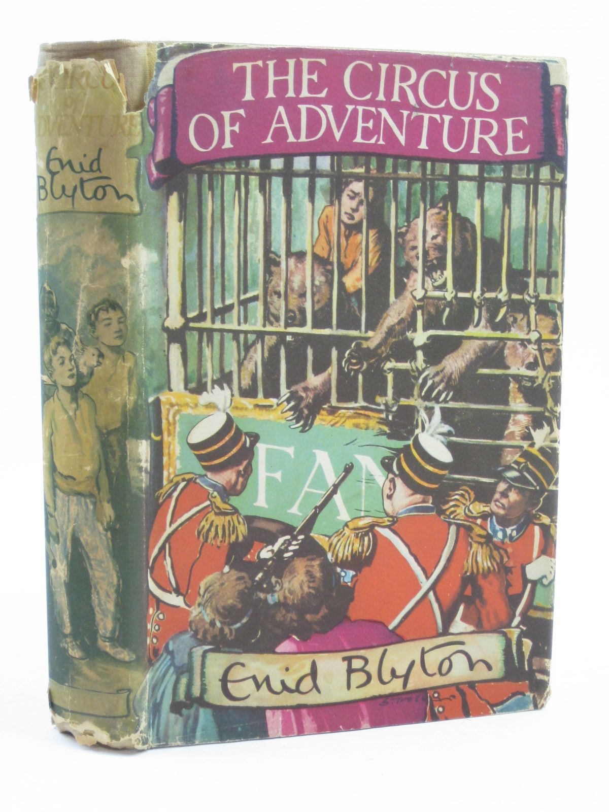 Photo of THE CIRCUS OF ADVENTURE written by Blyton, Enid illustrated by Tresilian, Stuart published by Macmillan &amp; Co. Ltd. (STOCK CODE: 1316496)  for sale by Stella & Rose's Books