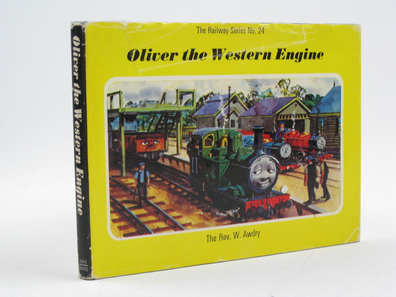Photo of OLIVER THE WESTERN ENGINE written by Awdry, Rev. W. illustrated by Edwards, Gunvor Edwards, Peter published by Kaye &amp; Ward Ltd. (STOCK CODE: 1316741)  for sale by Stella & Rose's Books