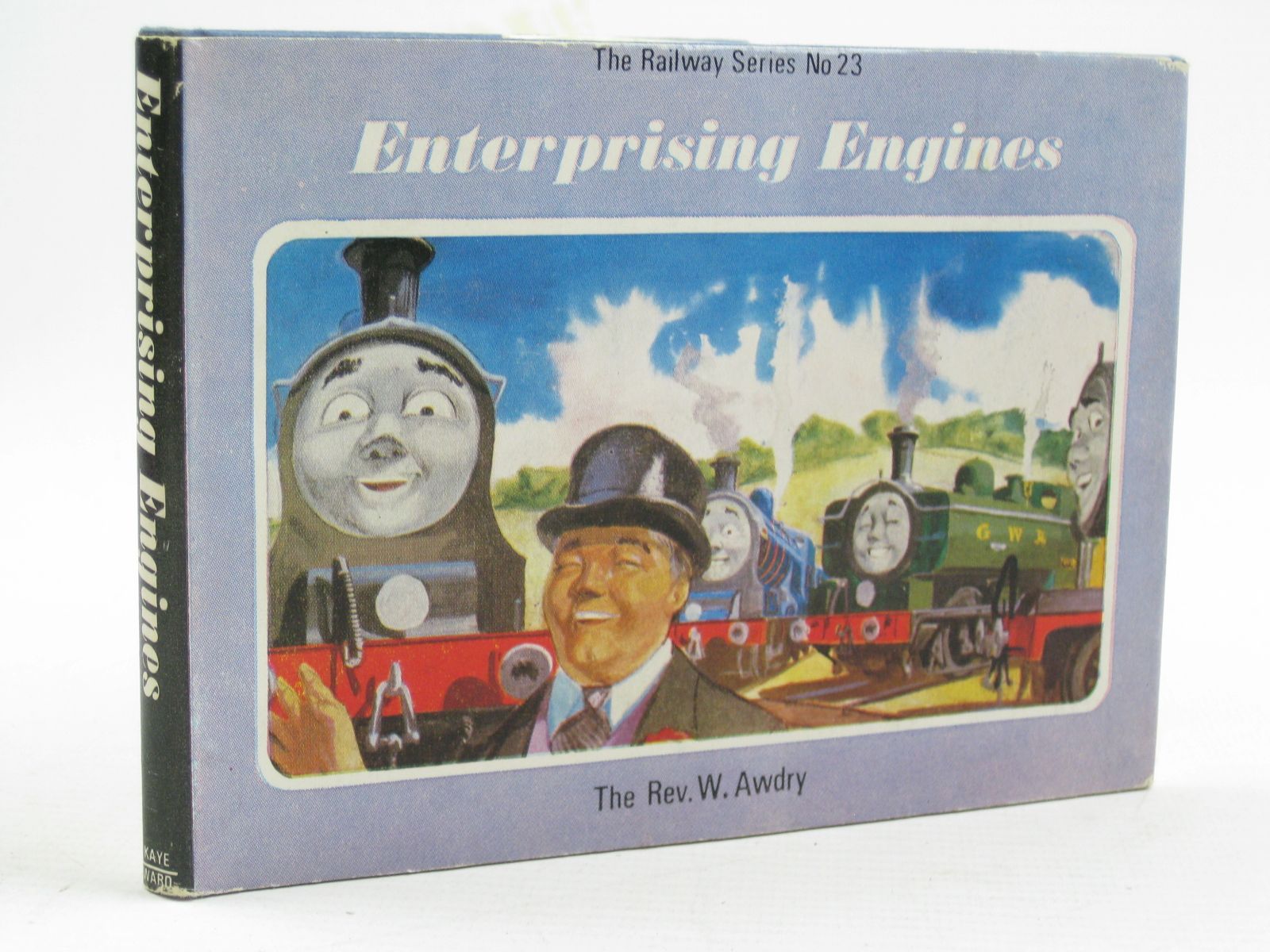 Photo of ENTERPRISING ENGINES written by Awdry, Rev. W. illustrated by Edwards, Gunvor
Edwards, Peter published by Kaye & Ward Ltd. (STOCK CODE: 1316753)  for sale by Stella & Rose's Books