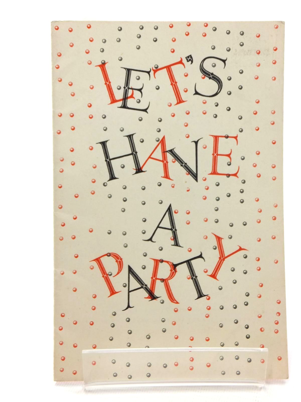 Photo of LET'S HAVE A PARTY- Stock Number: 1316995