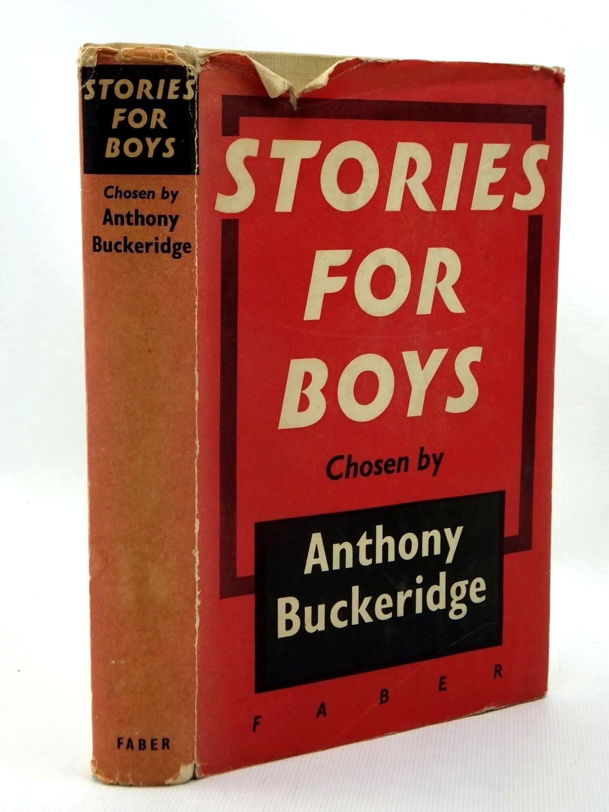 Photo of STORIES FOR BOYS written by Buckeridge, Anthony published by Faber &amp; Faber Ltd. (STOCK CODE: 1317120)  for sale by Stella & Rose's Books