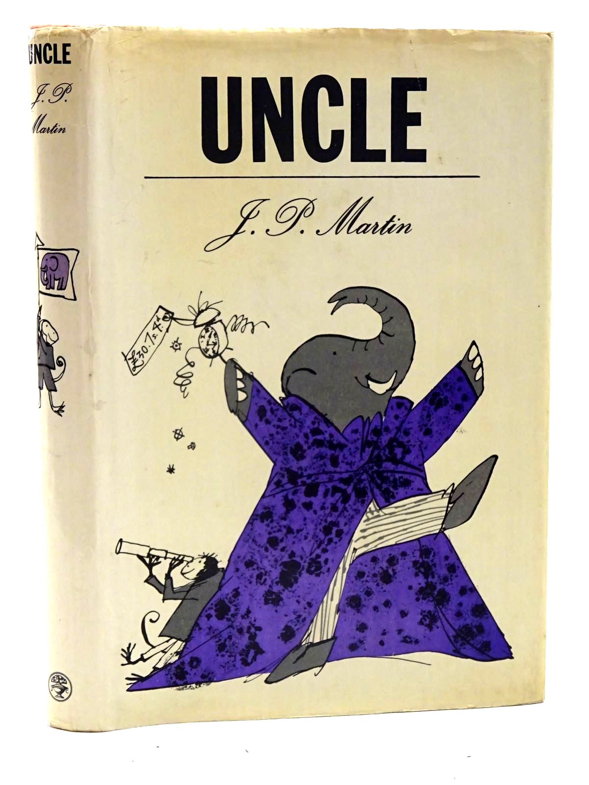 Photo of UNCLE written by Martin, J.P. illustrated by Blake, Quentin published by Jonathan Cape (STOCK CODE: 1317429)  for sale by Stella & Rose's Books