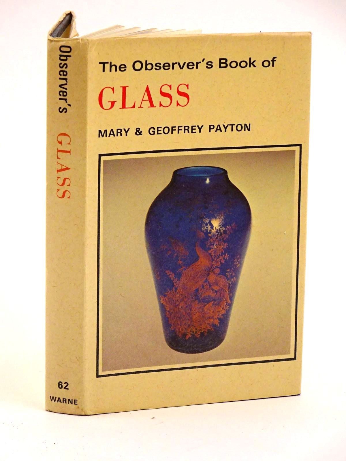 Photo of THE OBSERVER'S BOOK OF GLASS- Stock Number: 1318134