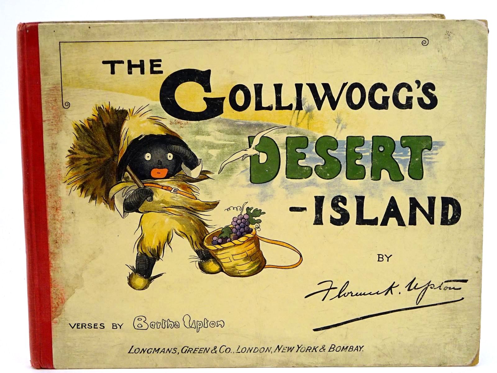 Photo of THE GOLLIWOGG'S DESERT ISLAND written by Upton, Bertha illustrated by Upton, Florence published by Longmans, Green &amp; Co. (STOCK CODE: 1318243)  for sale by Stella & Rose's Books