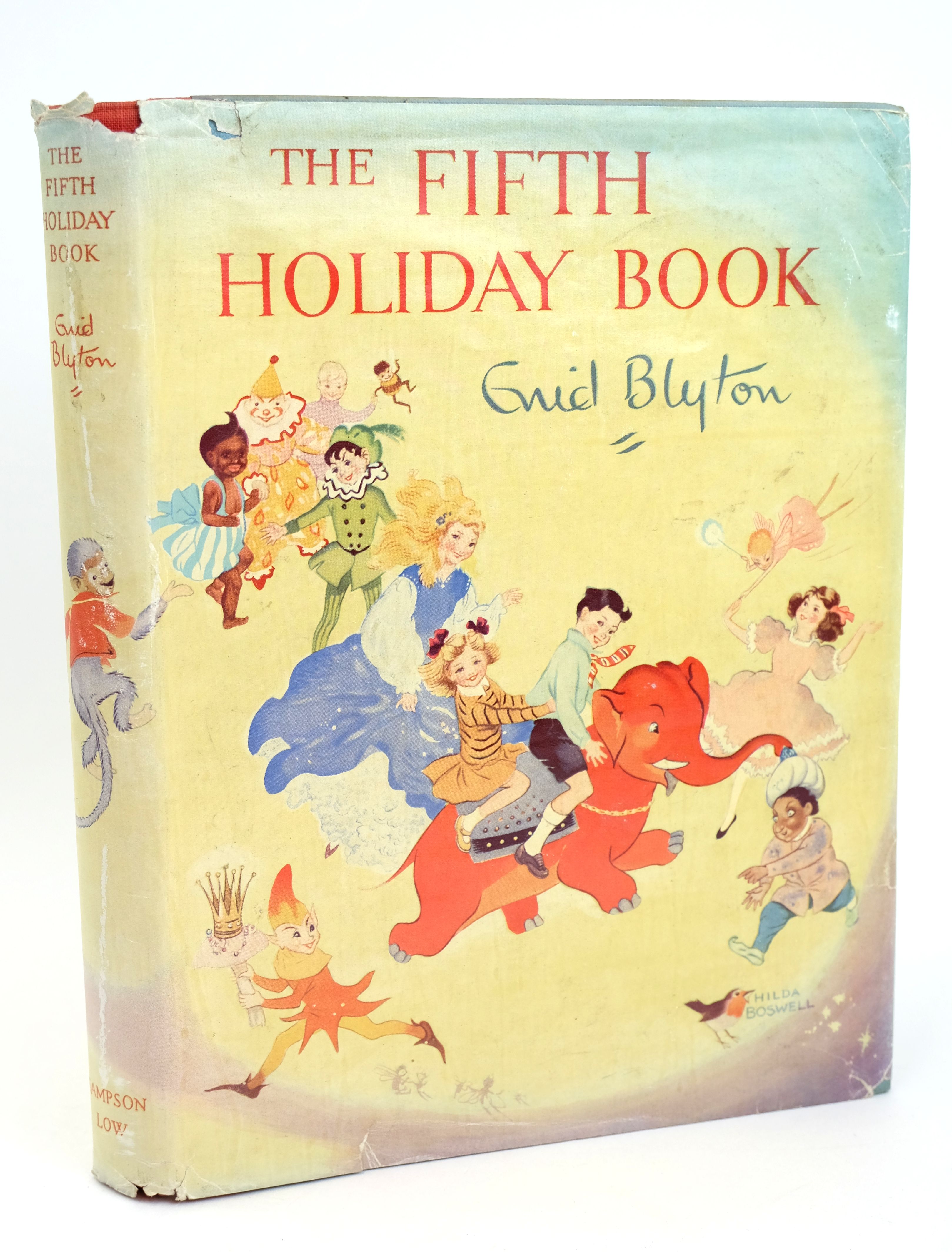 Photo of THE FIFTH HOLIDAY BOOK written by Blyton, Enid illustrated by Lee, Mary Kendal et al.,  published by Sampson Low, Marston &amp; Co. Ltd. (STOCK CODE: 1318584)  for sale by Stella & Rose's Books