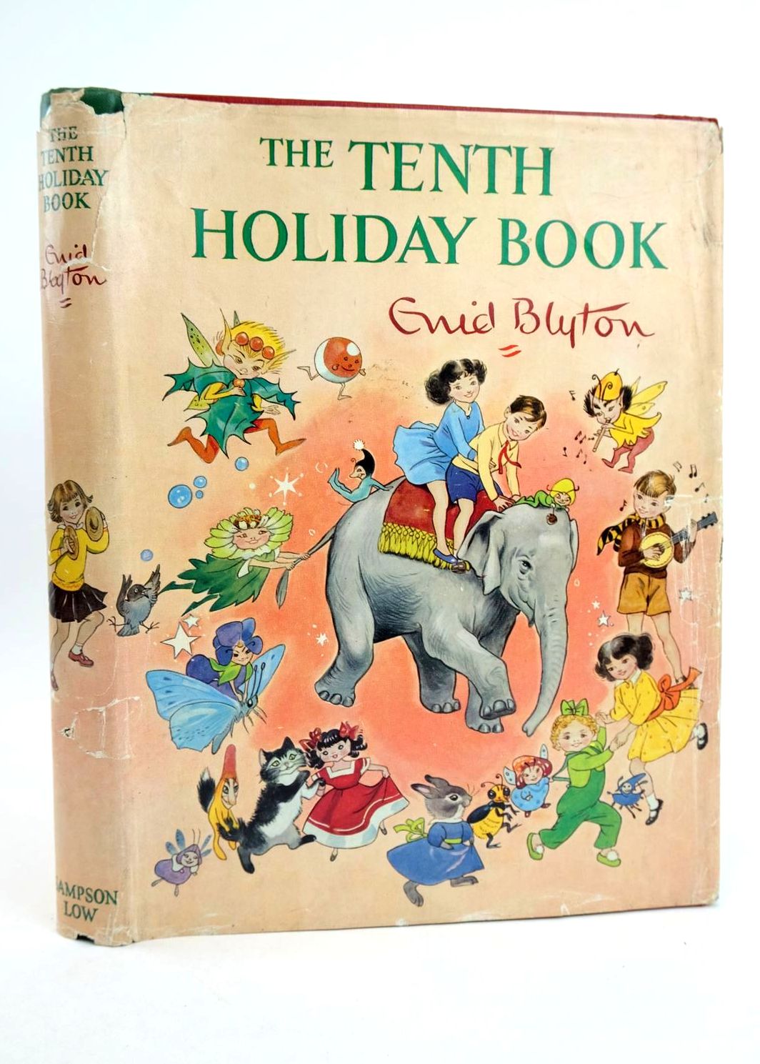 Photo of THE TENTH HOLIDAY BOOK written by Blyton, Enid illustrated by Lodge, Grace MacGillivray, Robert McGavin, Hilda et al.,  published by Sampson Low, Marston &amp; Co. Ltd. (STOCK CODE: 1318765)  for sale by Stella & Rose's Books