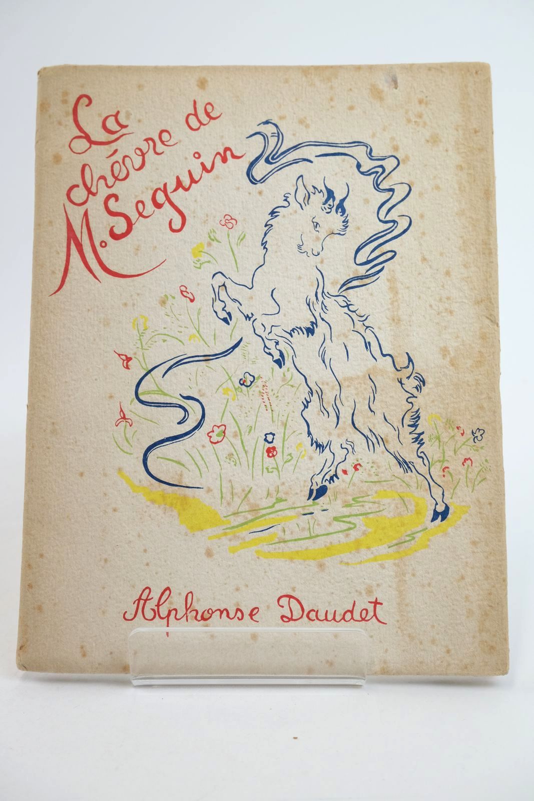 Photo of LA CHEVRE DE MONSIEUR SEGUIN written by Daudet, Alphonse illustrated by Delvolve, Laure published by G. E. Rageot (STOCK CODE: 1318885)  for sale by Stella & Rose's Books