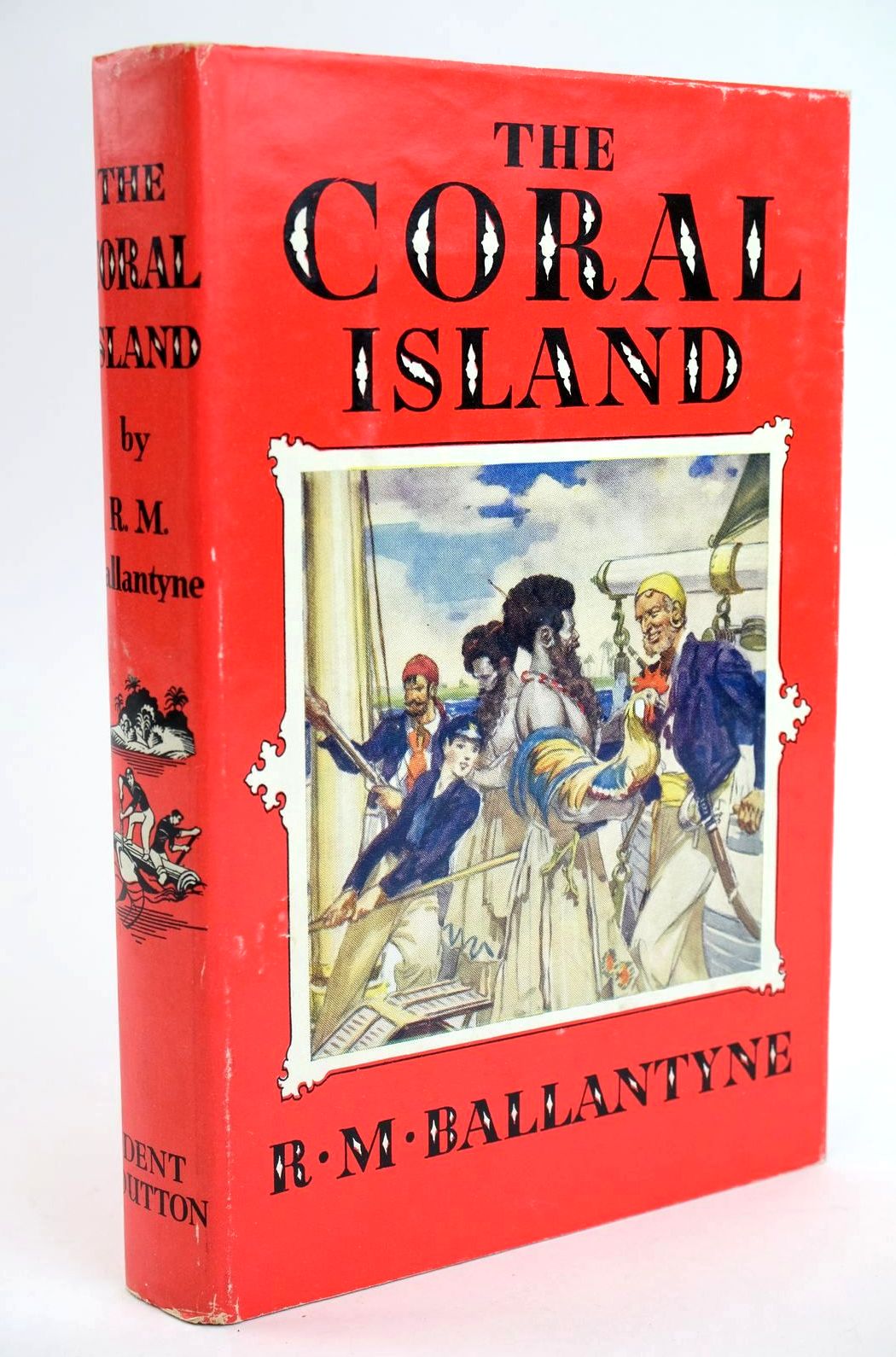 Photo of THE CORAL ISLAND written by Ballantyne, R.M. illustrated by Bates, Leo published by J.M. Dent & Sons Ltd., E.P. Dutton & Co. Inc. (STOCK CODE: 1319252)  for sale by Stella & Rose's Books