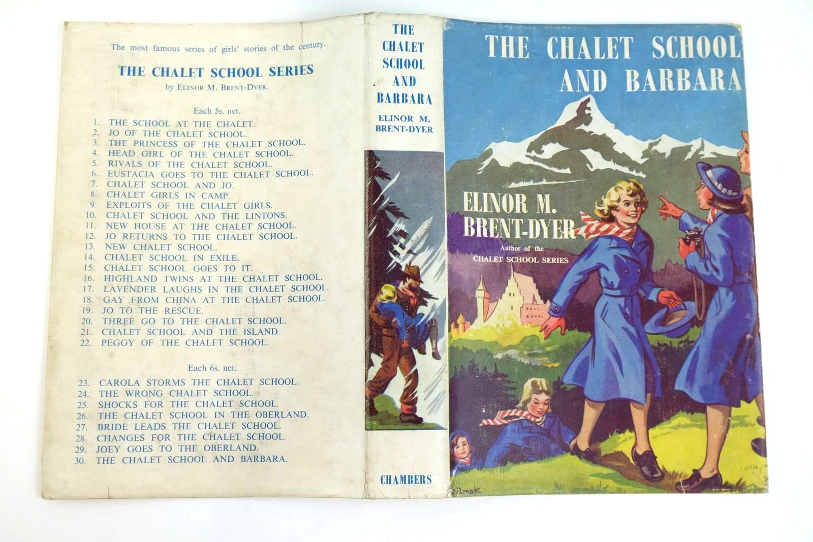 Photo of THE CHALET SCHOOL AND BARBARA written by Brent-Dyer, Elinor M. illustrated by Brook, D. published by W. & R. Chambers Limited (STOCK CODE: 1319424)  for sale by Stella & Rose's Books