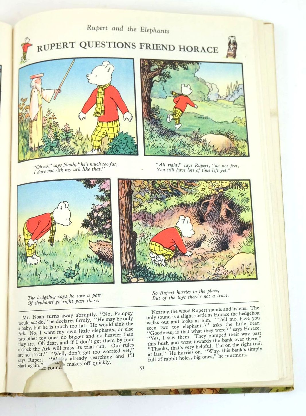 Photo of RUPERT ANNUAL 1952 - MORE RUPERT ADVENTURES written by Bestall, Alfred illustrated by Bestall, Alfred published by Daily Express (STOCK CODE: 1319463)  for sale by Stella & Rose's Books