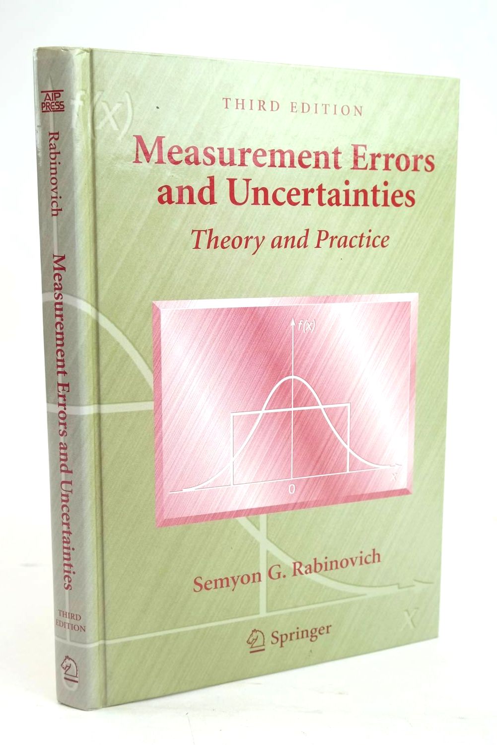 Photo of MEASUREMENT ERRORS AND UNCERTAINTIES - THEORY AND PRACTICE written by Rabinovich, Semyon G. published by Aip Press, Springer (STOCK CODE: 1319670)  for sale by Stella & Rose's Books