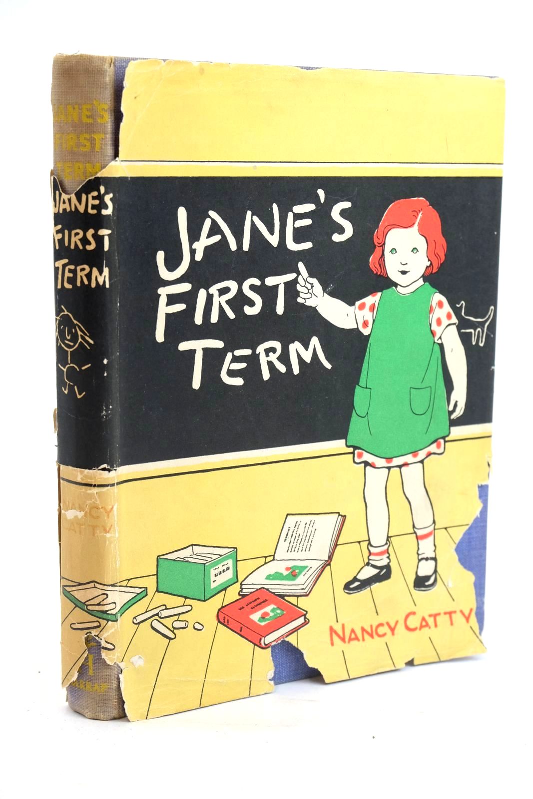 Photo of JANE'S FIRST TERM written by Catty, Nancy illustrated by Brisley, Joyce Lankester published by George G. Harrap &amp; Co. Ltd. (STOCK CODE: 1319697)  for sale by Stella & Rose's Books