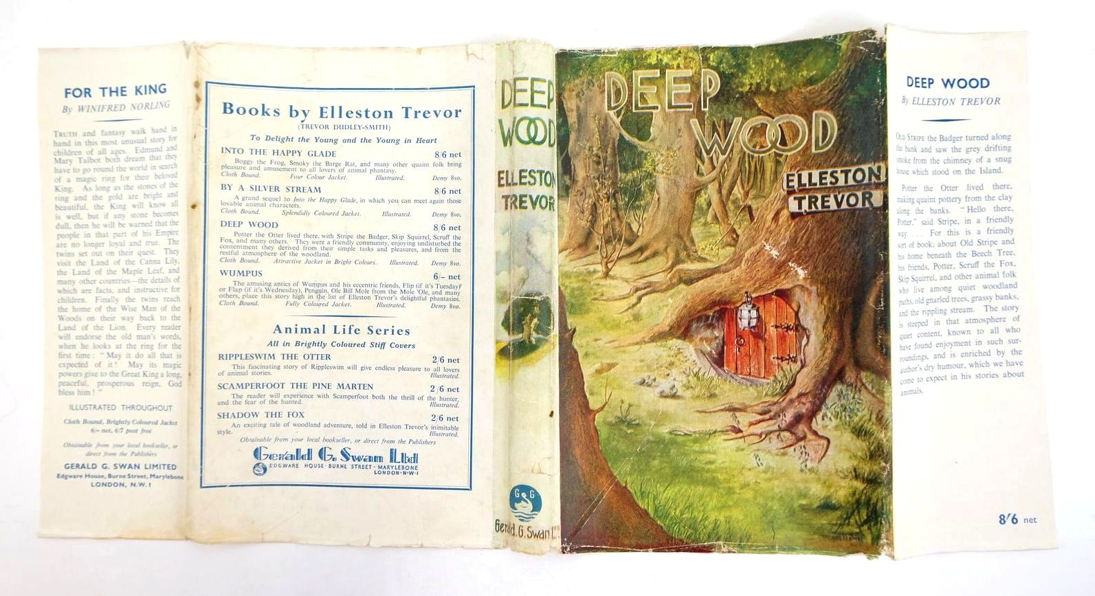 Photo of DEEP WOOD written by Trevor, Elleston illustrated by Williams, David published by Gerald G. Swan (STOCK CODE: 1320475)  for sale by Stella & Rose's Books