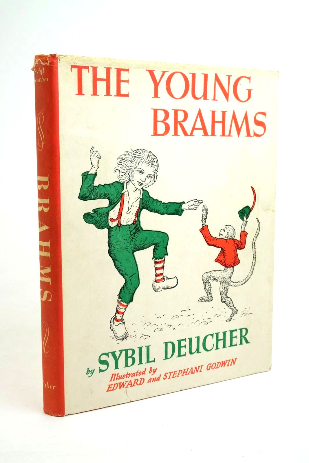 Photo of THE YOUNG BRAHMS written by Deucher, Sybil illustrated by Godwin, Edward Godwin, Stephani published by Faber &amp; Faber Limited (STOCK CODE: 1322122)  for sale by Stella & Rose's Books